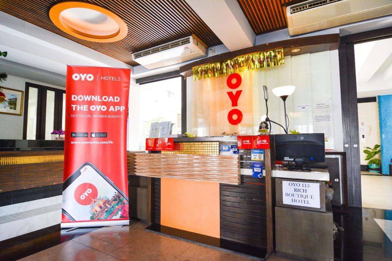 Oyo 115 Rich Boutique Hotel Ban Nong Khang Exterior foto